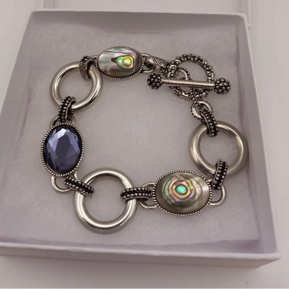 Lia Sophia Elegant Silver Plated Bracelet